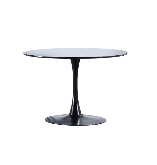 Mesa Comedor Redonda Catania - 110 cm - Negro