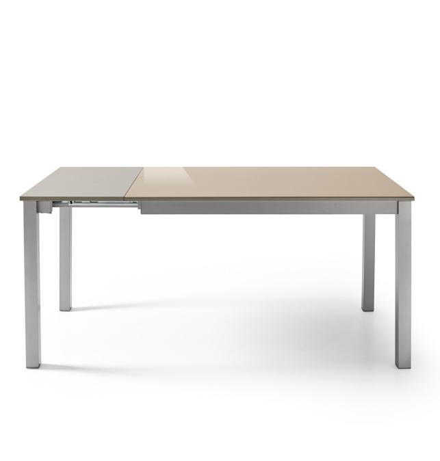 Mesa Cuneo – Cristal y doble extensible, personalizable y resistente Mesa Cuneo – Cristal y doble extensible, personalizable y resistente