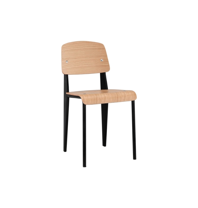 Silla Comedor Mondello - Oak / Negro