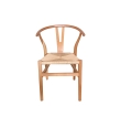 Silla Comedor Madera Modica - Natural Claro / Cuerda