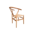 Silla Comedor Madera Modica - Natural Claro / Cuerda