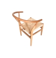 Silla Comedor Madera Modica - Natural Claro / Cuerda