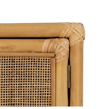 Mueble Auxiliar Salón Vigna - 97,50 x 40 x 65 cm - Natural Ratán