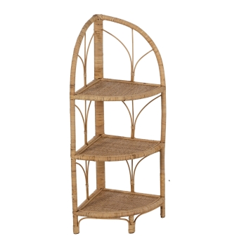 Estantería Salón Vigna - 45 x 33,50x 90 cm - Natural Ratán