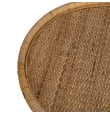 Mesa Auxiliar de salón Vigna -  45 x 45 x 56,50 cm - Natural Ratán