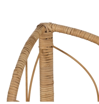 Estantería Salón Vigna - 45 x 33,50x 90 cm - Natural Ratán