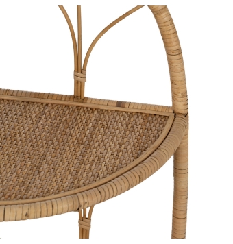 Estantería Salón Vigna - 45 x 33,50x 90 cm - Natural Ratán