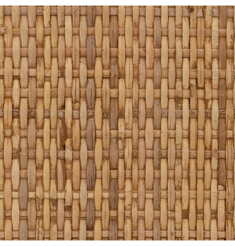 Mesa Auxiliar de salón Vigna -  45 x 45 x 56,50 cm - Natural Ratán