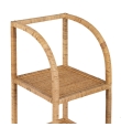 Set 3 Estanterías  Vigna -  30 x 30 x 109 cm -  Natural Ratán Salón