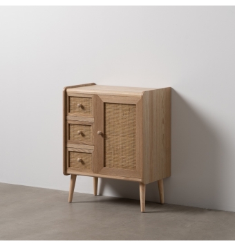 Mueble Auxiliar Roca - 60 x 35 x 75,50 cm -  Natural