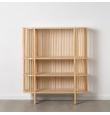 Estantería Salón Lido - 120 x 40 x 140 cm - Natural Dm / Madera