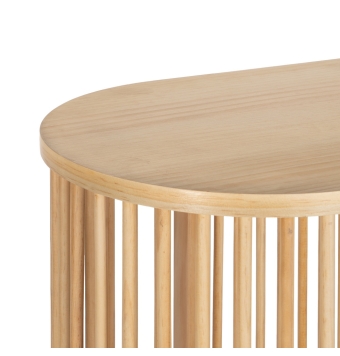 Estantería Salón Lido - 120 x 40 x 140 cm - Natural Dm / Madera