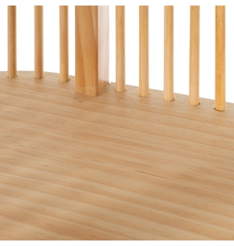 Estantería Salón Lido - 120 x 40 x 140 cm - Natural Dm / Madera
