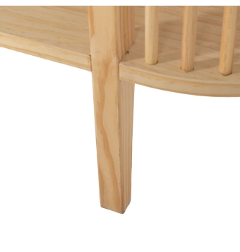 Estantería Salón Lido - 120 x 40 x 140 cm - Natural Dm / Madera