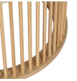 Mesa Centro redonda Lido - 60 x 38 cm - Natural Dm / Madera