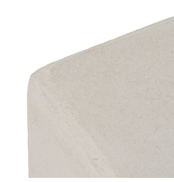 Mesa Auxiliar Olivo - 48 x 37 x 49 cm - Blanco Dm