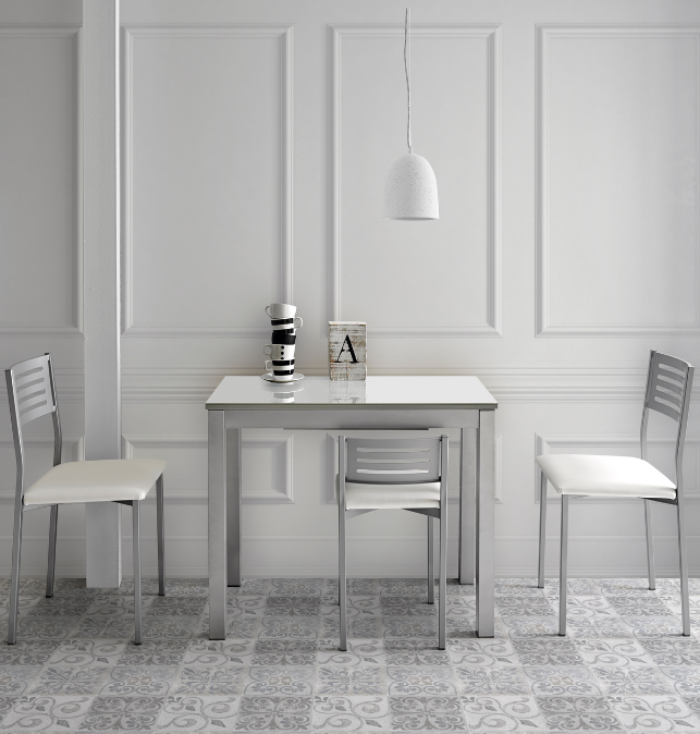 Mesa de cocina Savona – Extensible, resistente y personalizable
