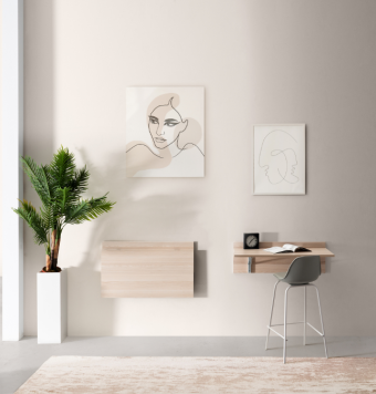 Mesa auxiliar Imperia – Plegable, personalizable y compacta