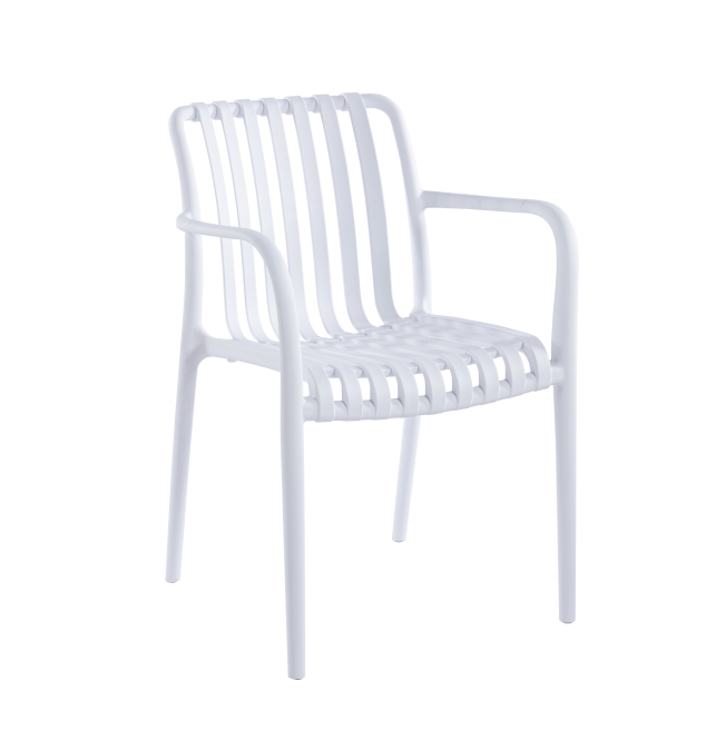 Set 4 Sillones Livorno Blanco