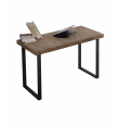 Compra ahora Mesa estudio Obetello 120x60 cm Roble oscuro/Negro | inthecor