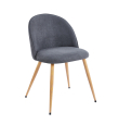 Compra ahora Silla comedor Gubbio - Gris | inthecor
