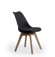 Compra ahora Silla comedor Levanto - Negro | inthecor